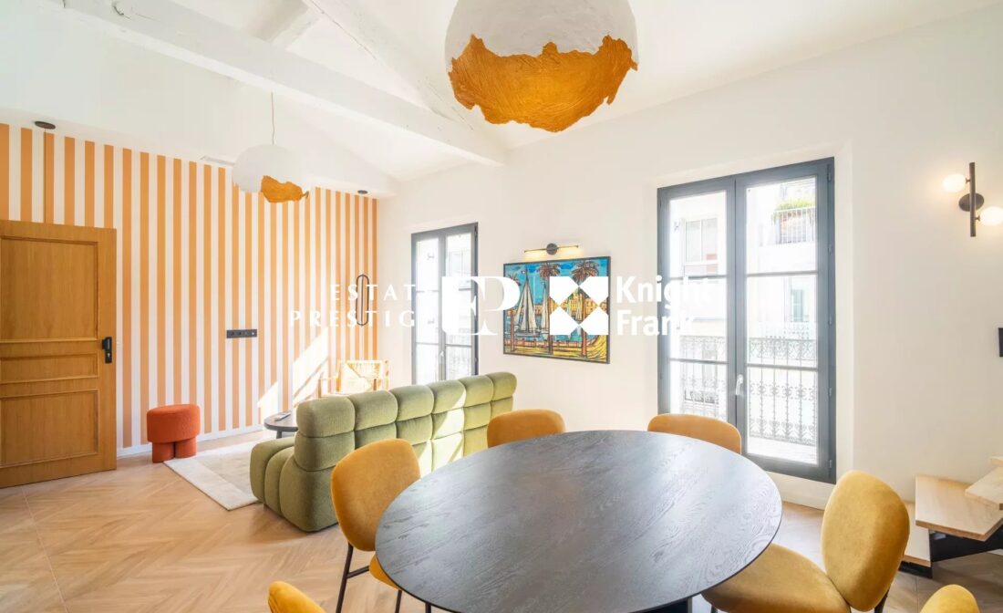CANNES BANANE – Appartement 4 pièces en dernier étage