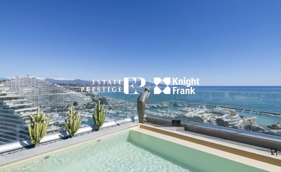 MARINA BAIE DES ANGES – Penthouse d’exception