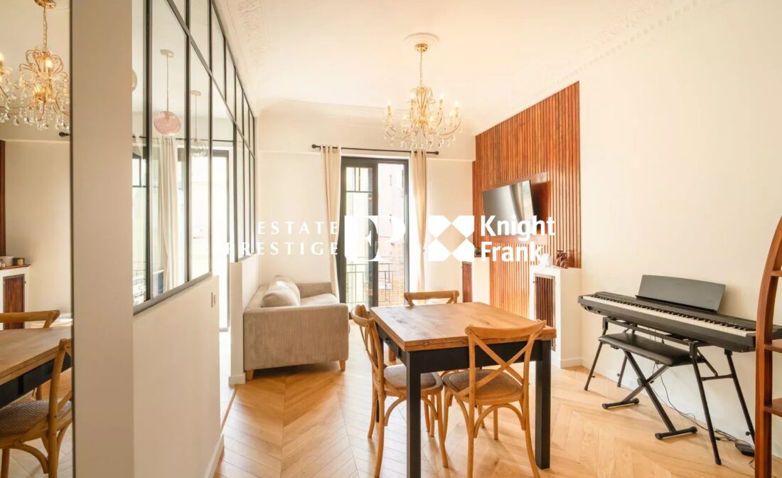 NICE CARRE D’OR – Appartement refait à neuf